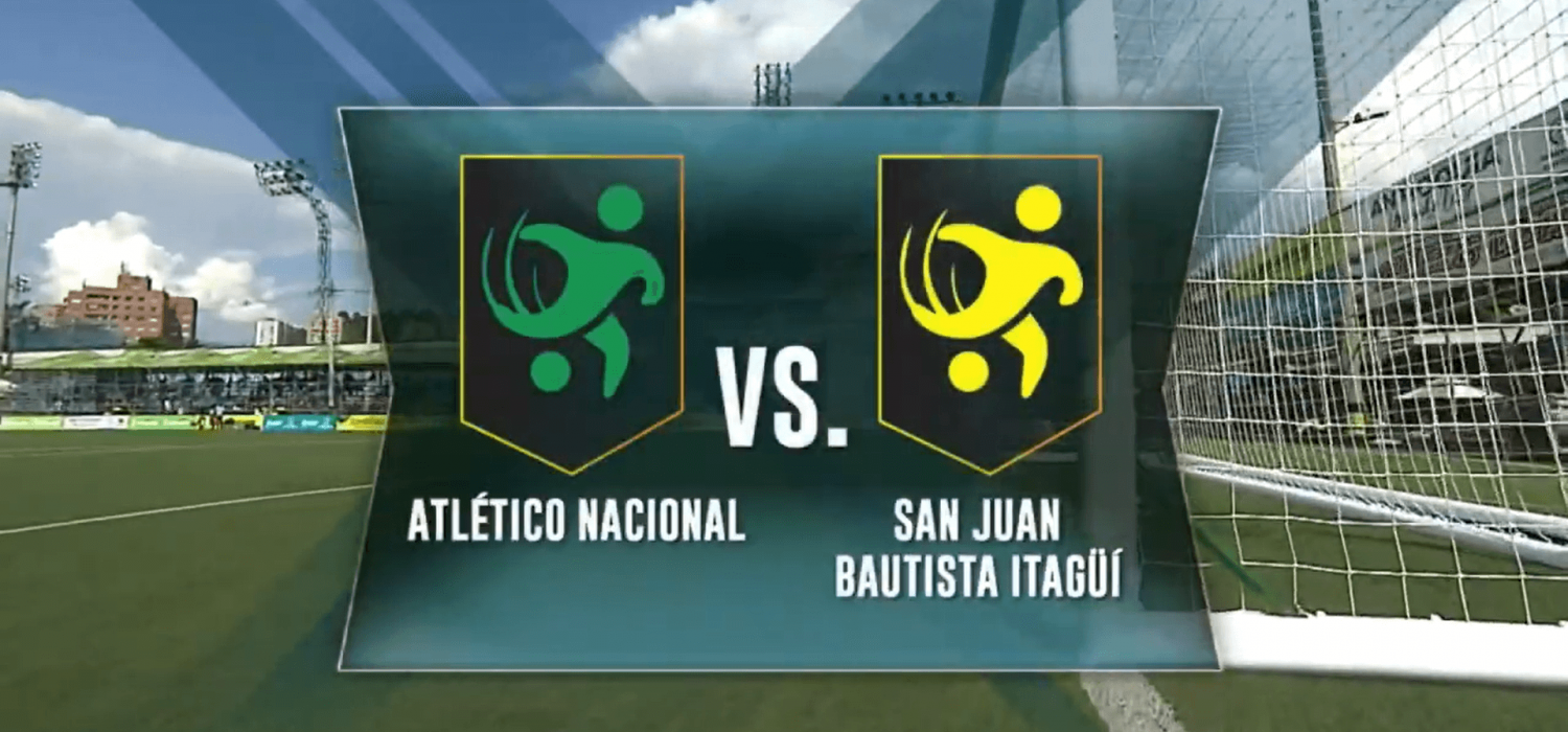 Atlético Nacional vs J. A. C. San Juan Bautista de Itagüí